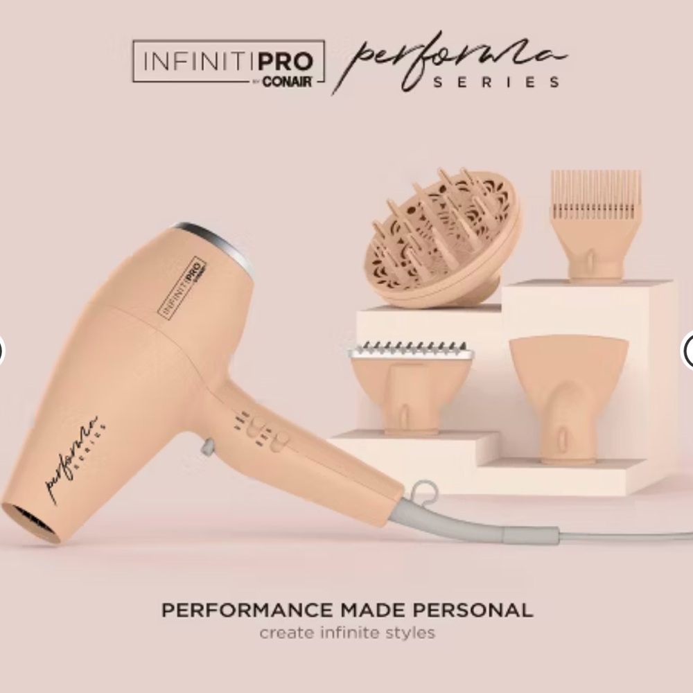 InfinitiPRO by Conair Hair Dryer Set - Beige